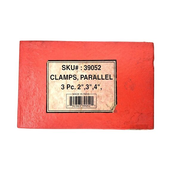 Machinist Parallel Clamps Set of 3 New In Box 2" 3" 4" Tool Metal Bar Toolmaker - Picture 2 of 7